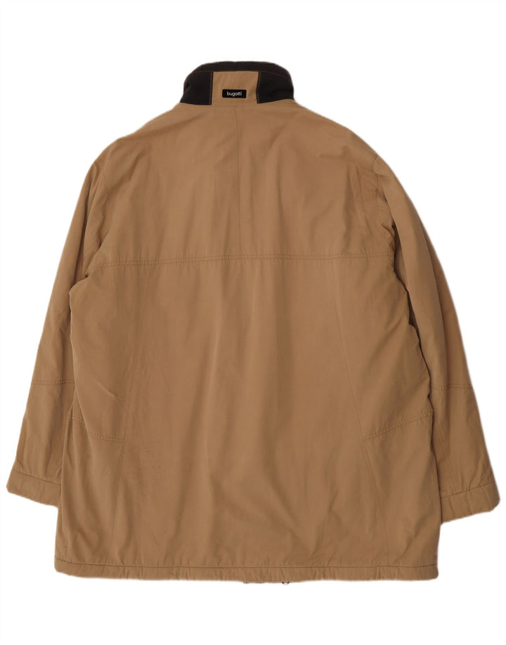 Jaqueta corta-vento masculina Bugatti Gore-Tex UK 62 6XL algodão bege