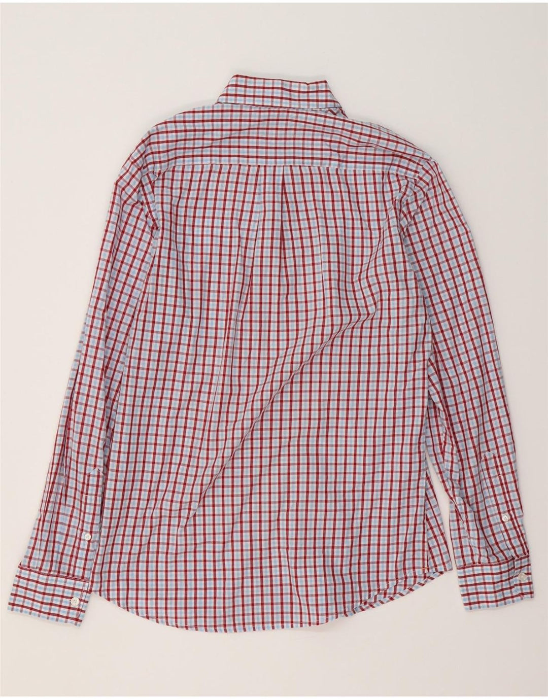 Camisa masculina DOCKERS pequena xadrez multicolorida de algodão