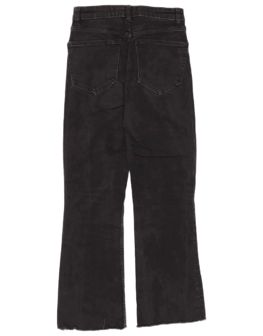 Calça jeans feminina Zara Bootcut EU 36 XS W26 L25 preta