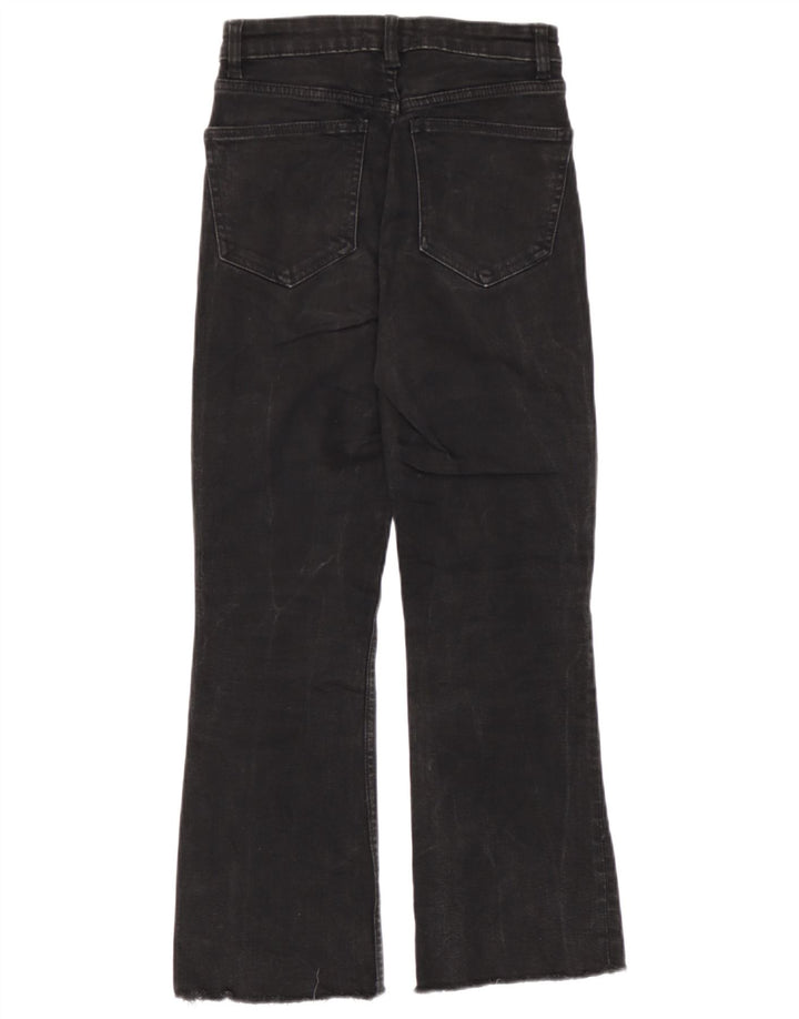 Calça jeans feminina Zara Bootcut EU 36 XS W26 L25 preta