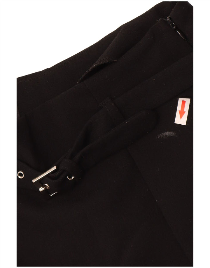 Shorts casual feminino Zara XS W24 poliéster preto