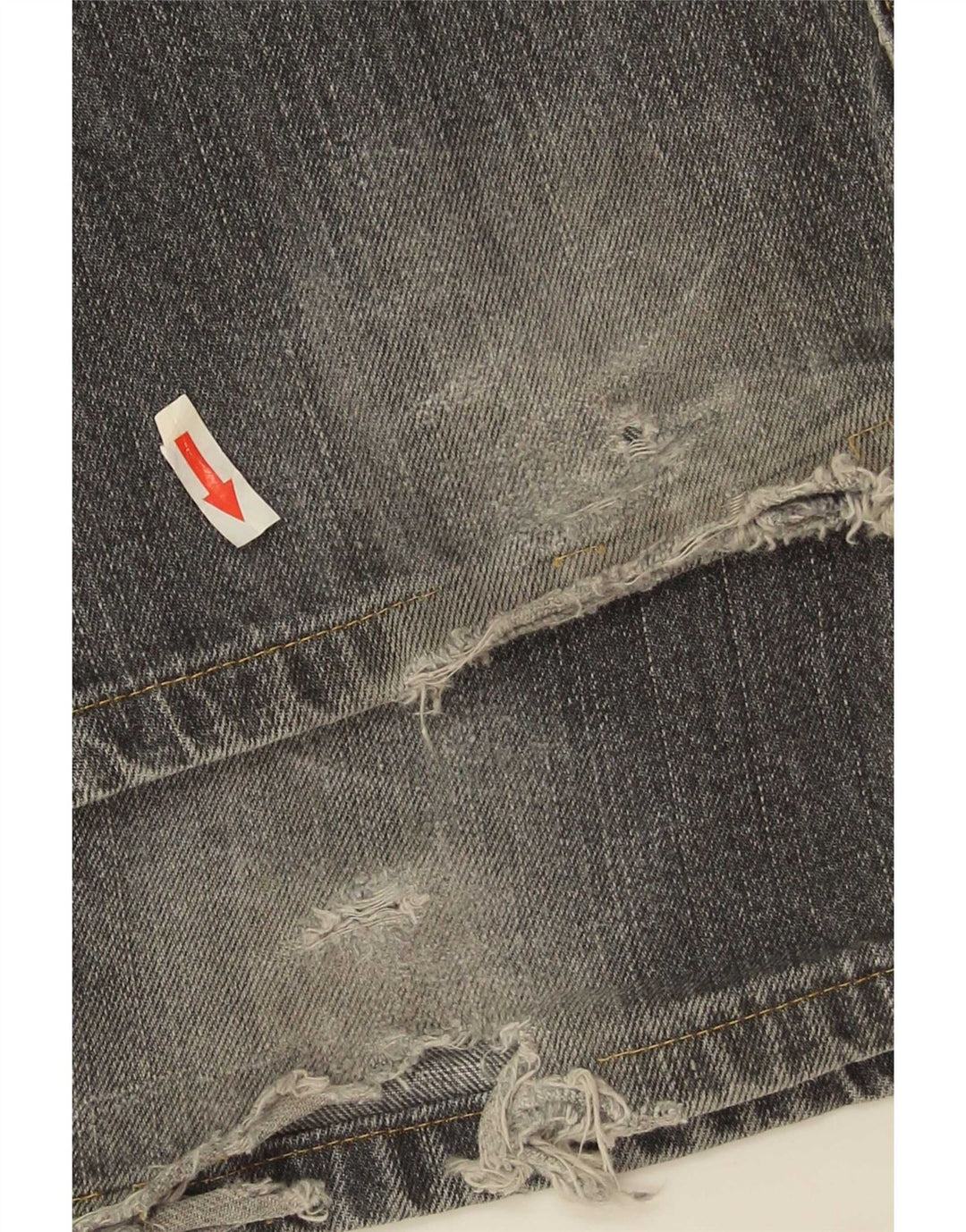 Calça jeans masculina Levi's 502 Tapered W31 L30 cinza algodão