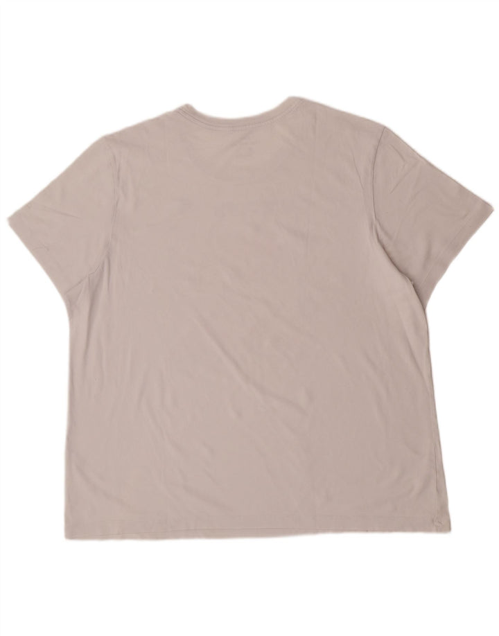 Camiseta Nike masculina gráfica Top 2XL algodão branco