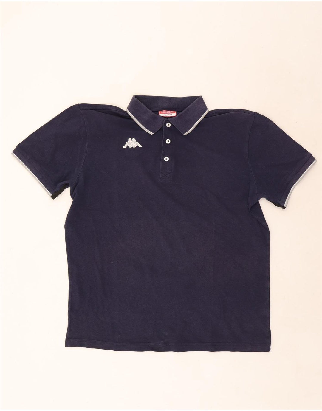 Camisa polo masculina Kappa XL azul marinho listrada