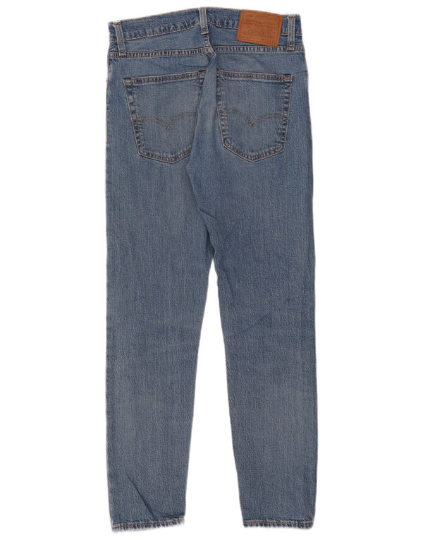 Levi's Masculino 512 Slim Tapered Jeans W30 L30 Azul Algodão