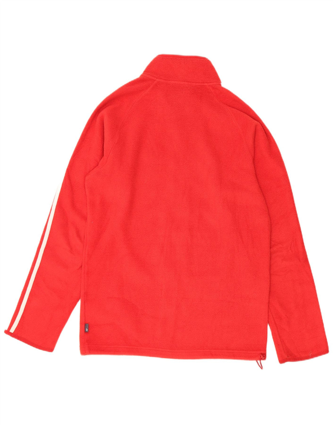 Adidas Mens Fleece Jacket UK 34 XS Vermelho Poliéster