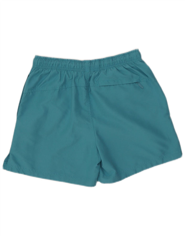 Shorts de natação masculino Calvin Klein gráfico azul médio poliéster
