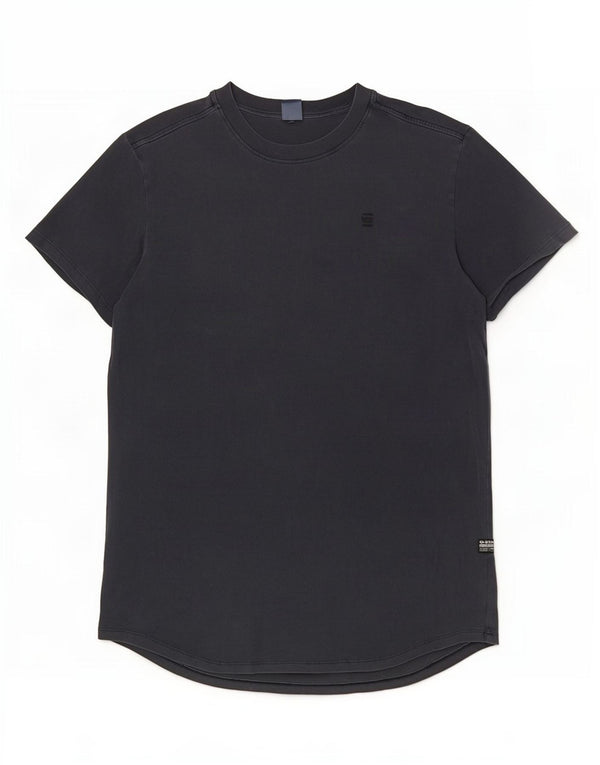 Camiseta masculina G-Star Top médio algodão azul marinho