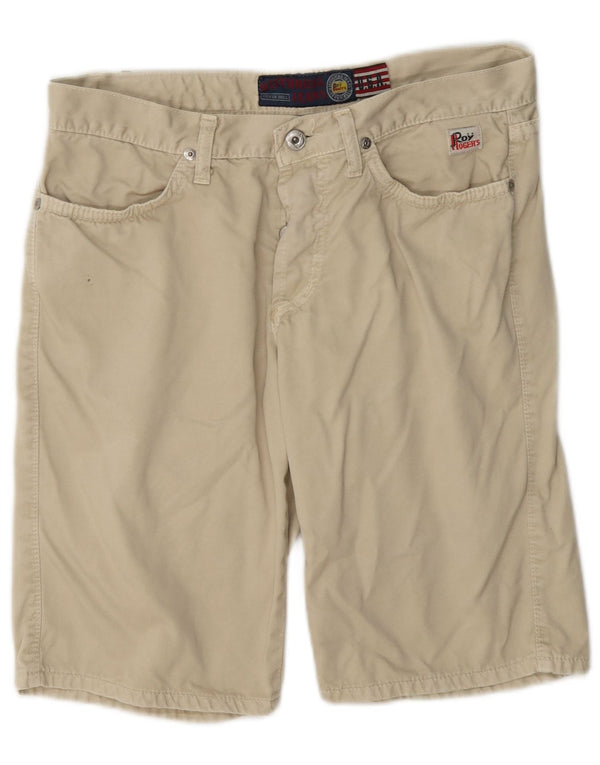 Roy Rogers Mens Casual Shorts W30 Médio Bege