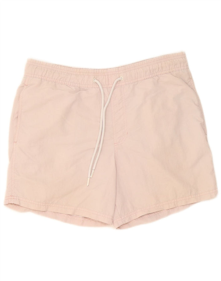 Shorts de natação masculino Reiss médio rosa nylon