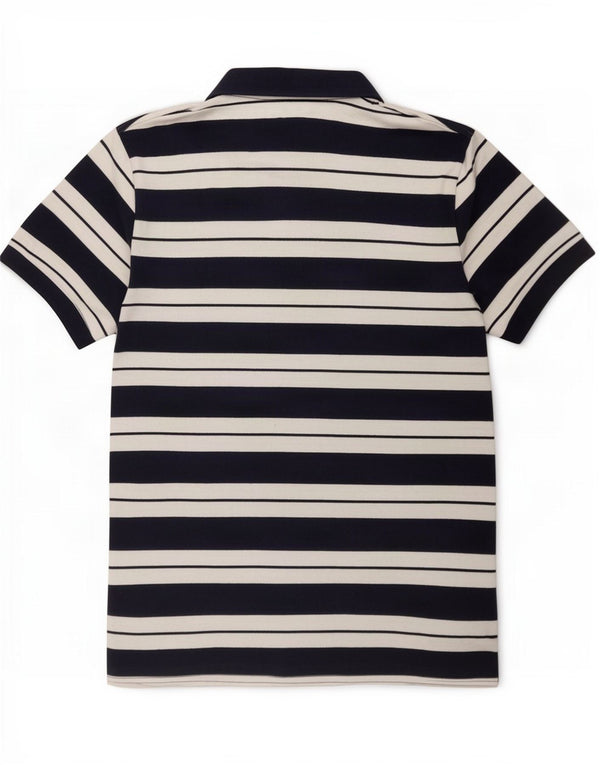 Camisa polo masculina Ellesse XL algodão listrado azul marinho
