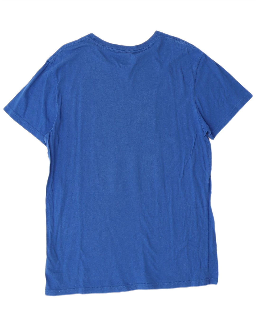 Camiseta gráfica masculina DC grande algodão azul