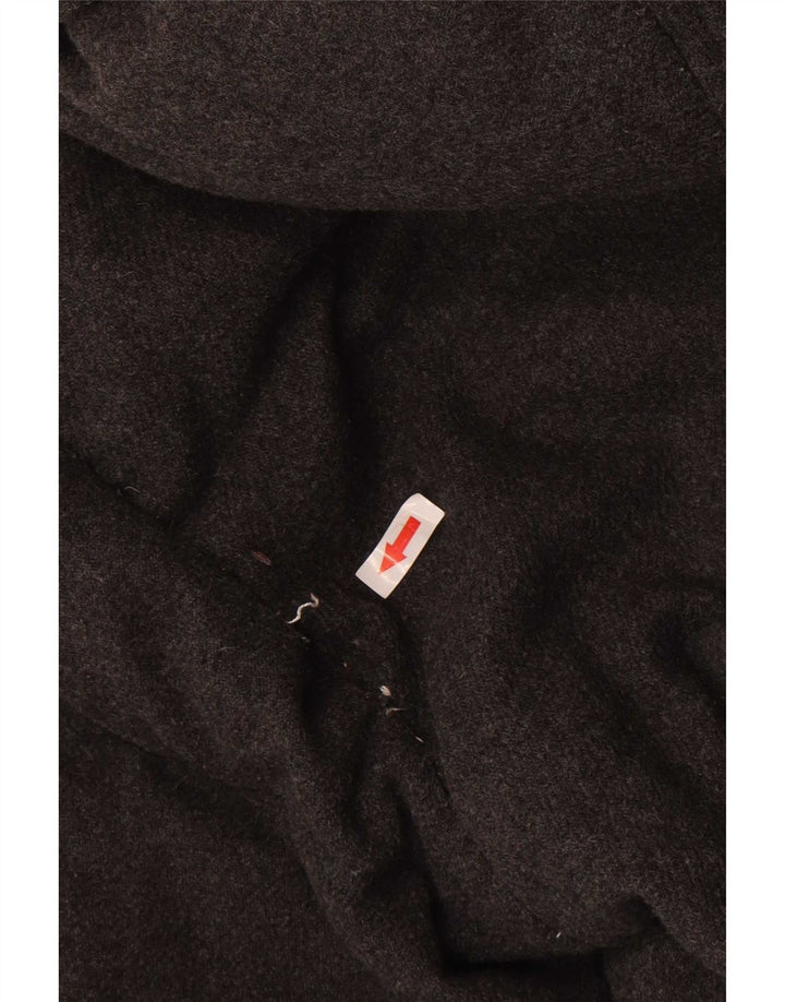 Casaco acolchoado com capuz masculino Sergio Tacchini UK 38 Acrílico cinza médio
