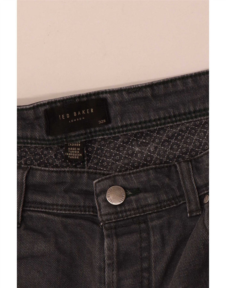 Jeans Slim Masculino Ted Baker W32 L32 Cinza