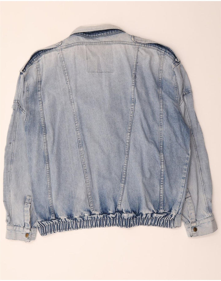Jaqueta jeans masculina POP 84 UK 42 XL azul