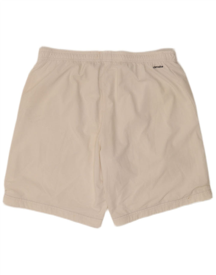 LOTTO Mens Climalite Sport Shorts Grande Poliéster Branco