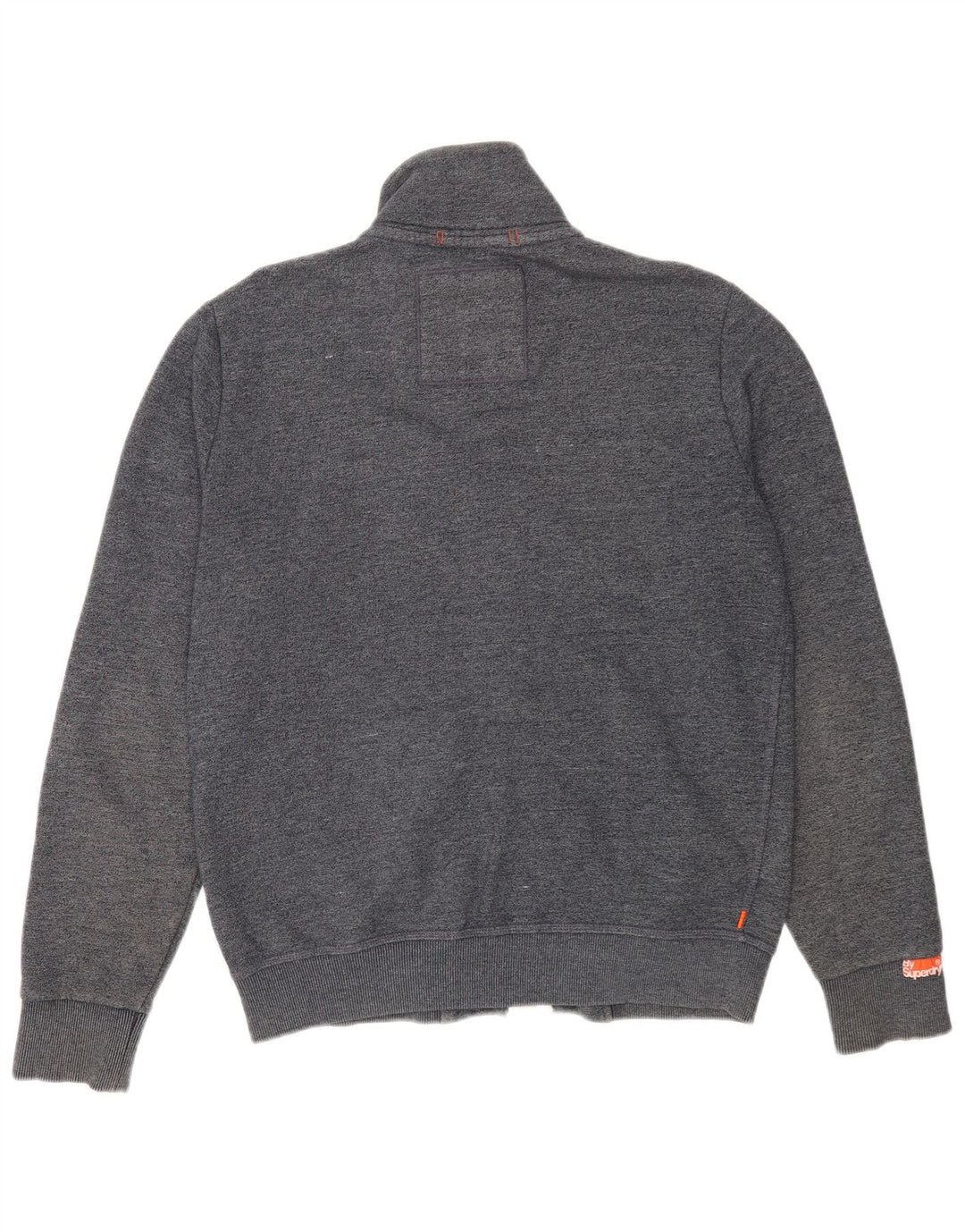 Superdry Jaqueta masculina de agasalho XL azul marinho algodão