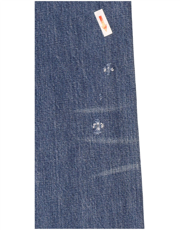 Levi's Masculino 501 Straight Jeans W38 L30 Azul Algodão