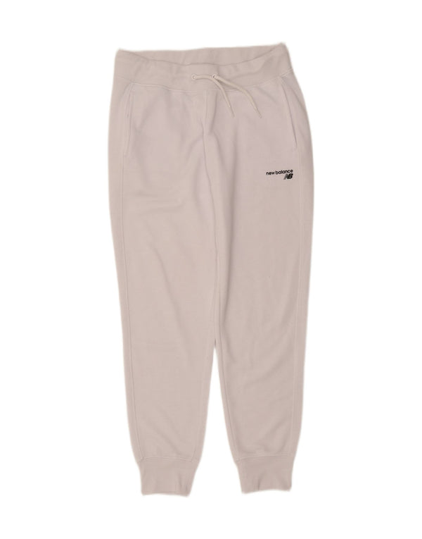 Calça esportiva feminina NEW BALANCE Joggers UK 14 médio branco