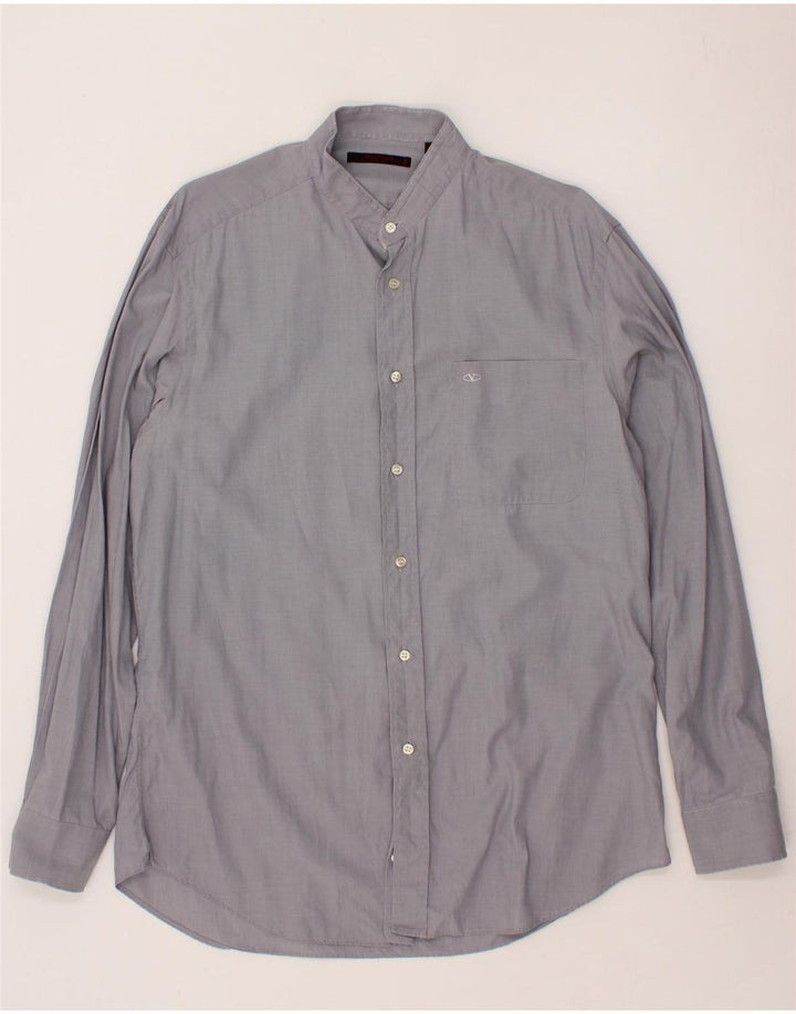 VALENTINO Mens Shirt Size 41 Large Blue Cotton Vintage Valentino and Second-Hand Valentino from Messina Hembry 