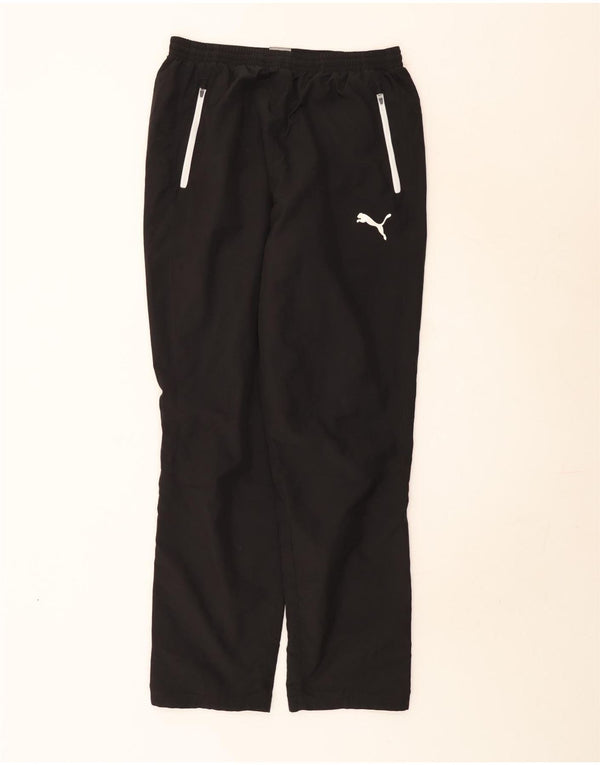 Calça de treino feminina Puma UK 14 médio preto poliéster esportivo