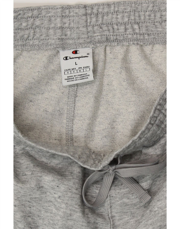 Calça de treino masculina CHAMPION joggers grande cinza