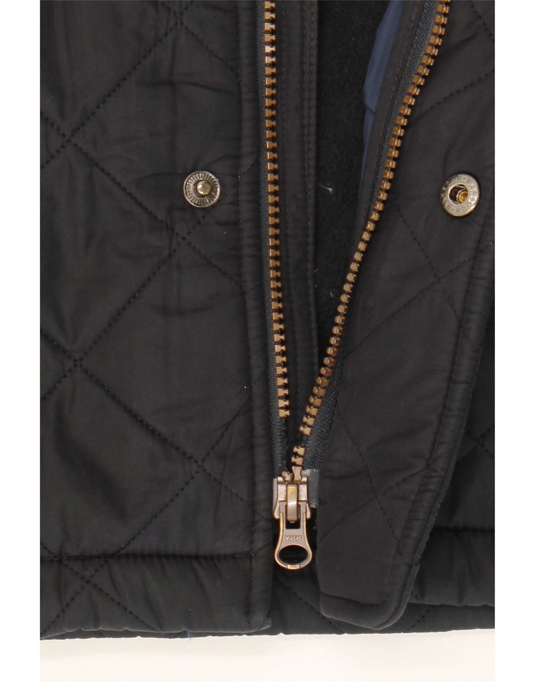 Jaqueta acolchoada masculina Barbour UK 36 pequena azul marinho