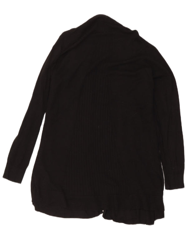 Marks & Spencer Suéter feminino Longline Open Cardigan Reino Unido 18 XL Preto