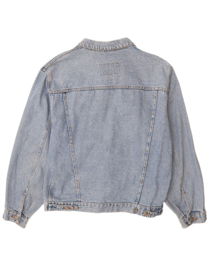 Jaqueta jeans masculina Raybest UK 42 XL algodão azul