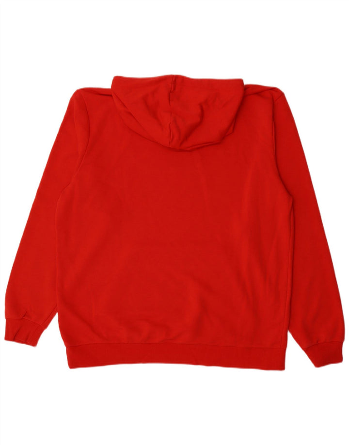 Puma Mens Hoodie Jumper XL Algodão Vermelho