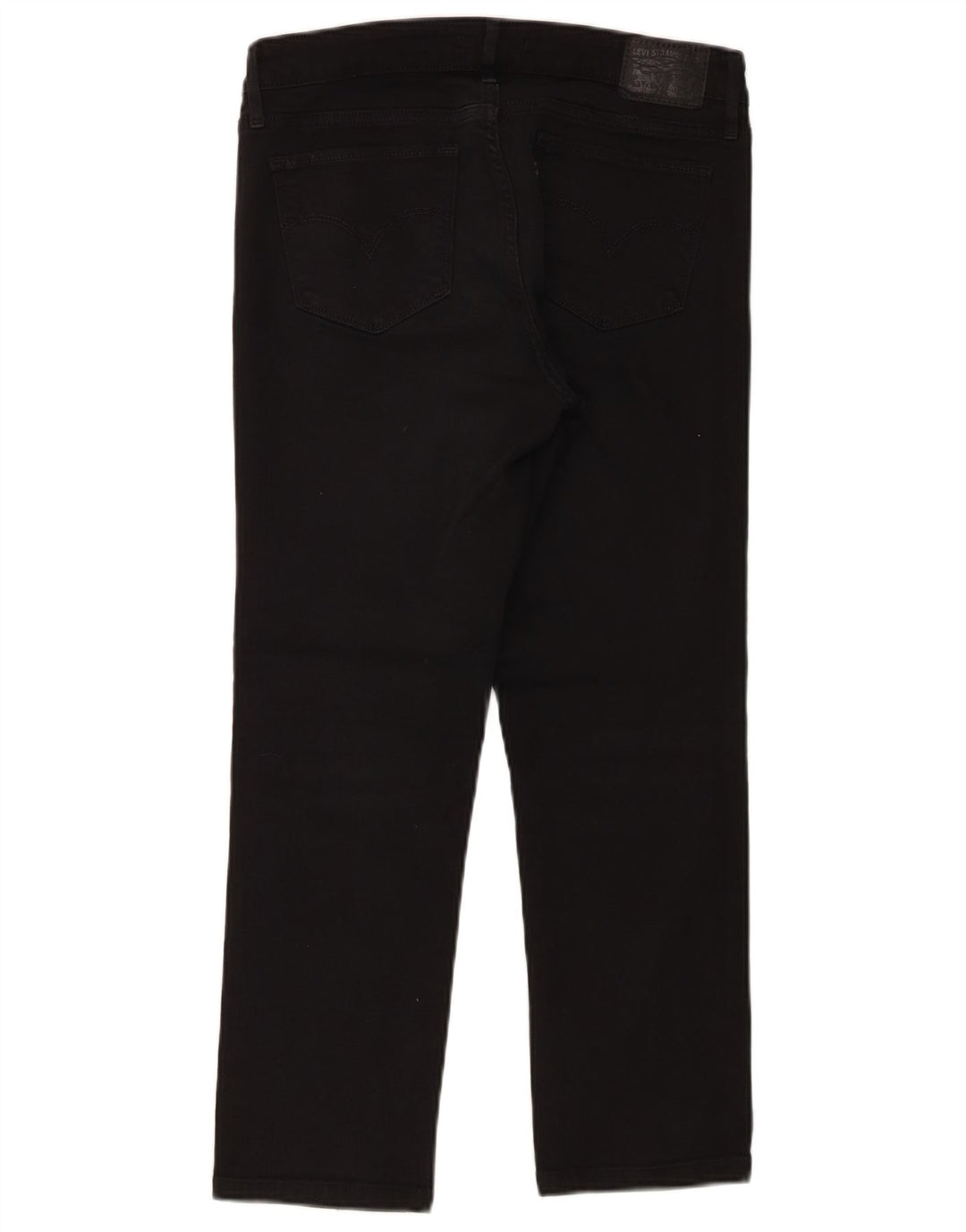 Calça Jeans Levis Feminina 712 Crop Slim W28 L25 Preta