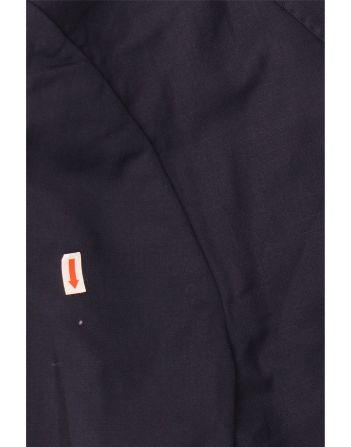 Jaqueta blazer masculina MARKS & SPENCER com 2 botões de ajuste regular Reino Unido 42 XL azul marinho