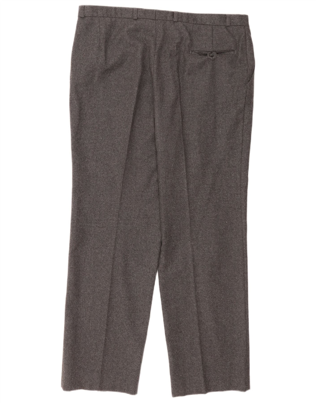 C&A Mens Canda Calça Casual Regular W40 L31 Cinza Nova Lã