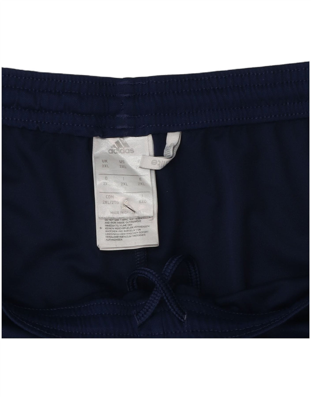 Adidas Masculino Climalite Sport Shorts 2XL Azul Marinho Poliéster
