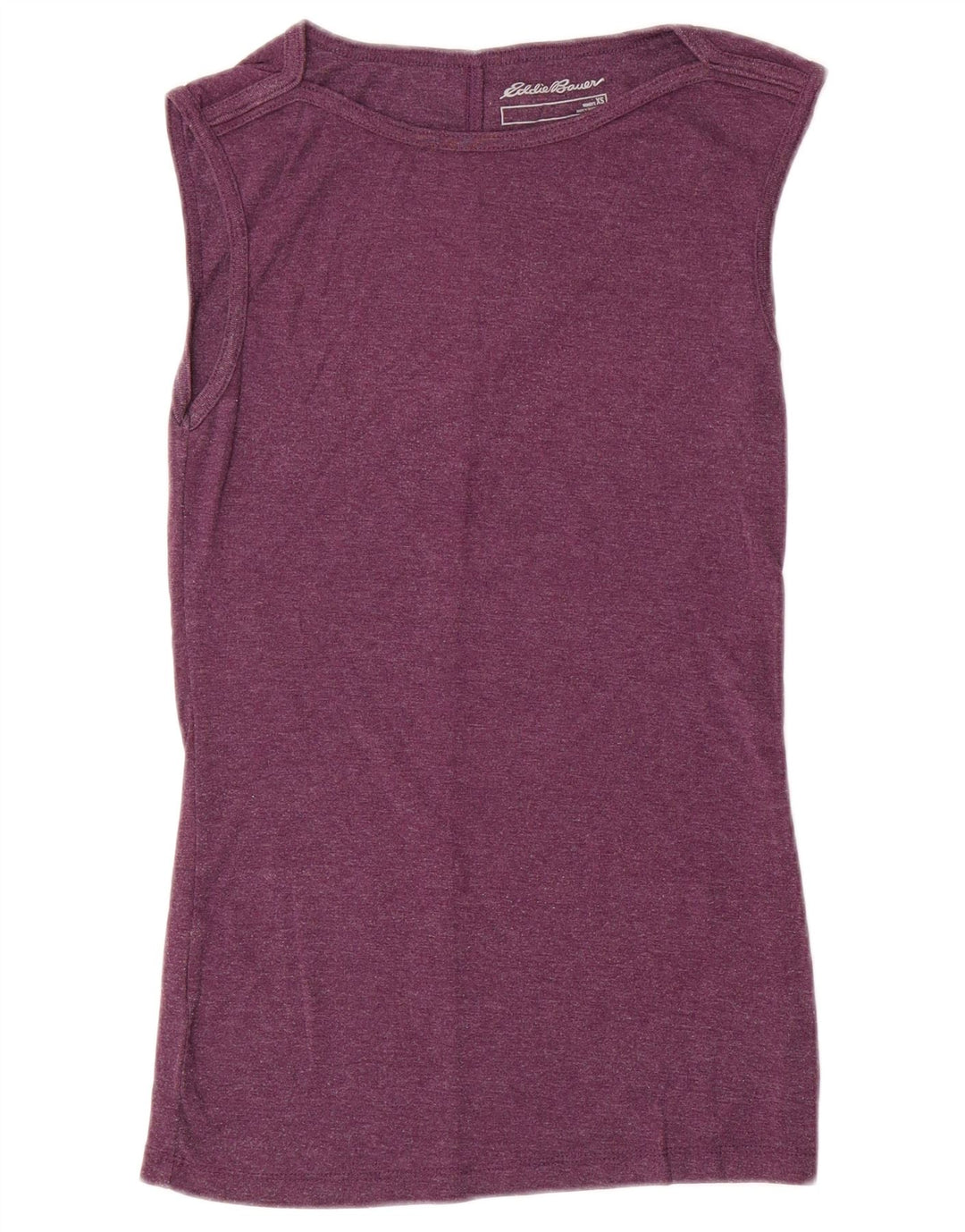Colete feminino EDDIE BAUER UK 6 XS algodão roxo