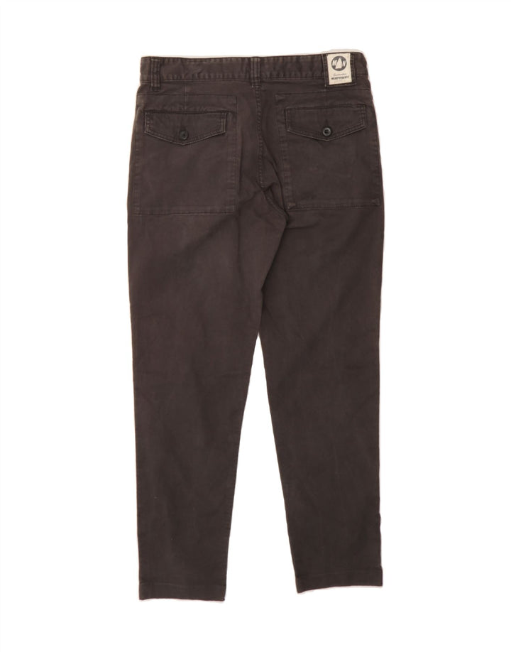 MURPHY & NYE Mens Slim Chino Trousers W32 L29 Brown Cotton Vintage Murphy & Nye and Second-Hand Murphy & Nye from Messina Hembry 