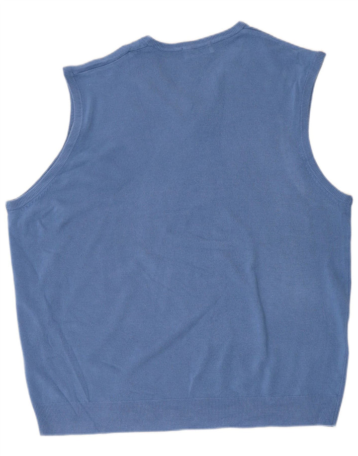 Regata masculina Marks & Spencer Blue Harbor Vest 2XL acrílico azul