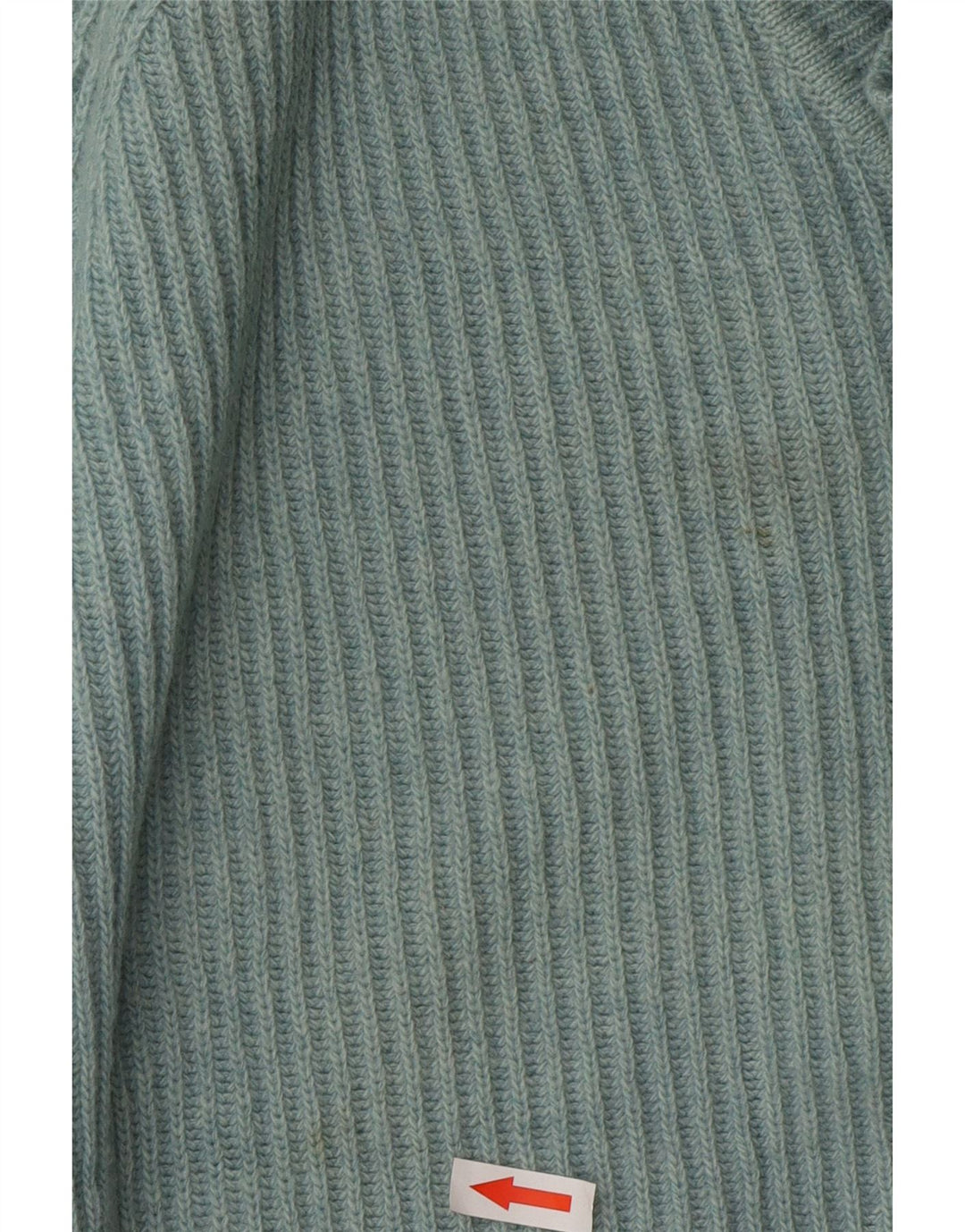 Suéter masculino Kappa com decote em V grande lã azul