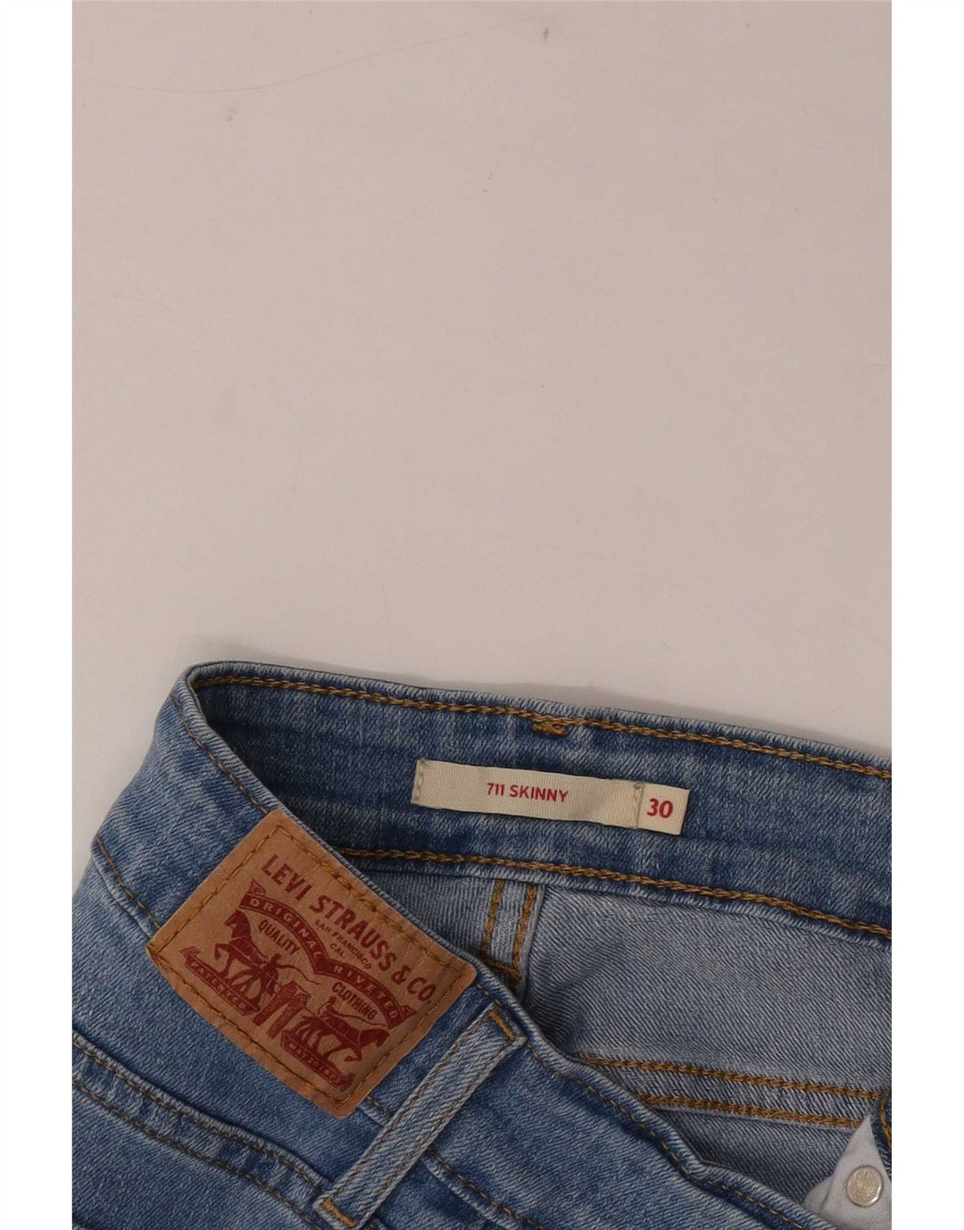 Calça Jeans Levis 711 Skinny W30 L27 Azul
