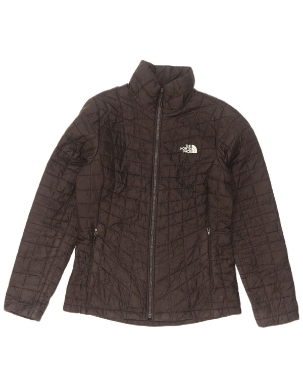 Jaqueta acolchoada feminina The North Face UK 10 poliéster preto pequeno