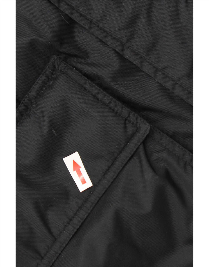 Jaqueta corta-vento masculina Nike UK 45/47 XL preto nylon