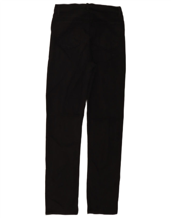 Calça jeans reta feminina J Brand W30 L30 preta viscose