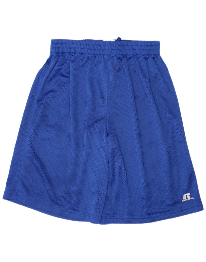 Shorts esportivos Russell Athletic Boys 14-15 anos azul poliéster