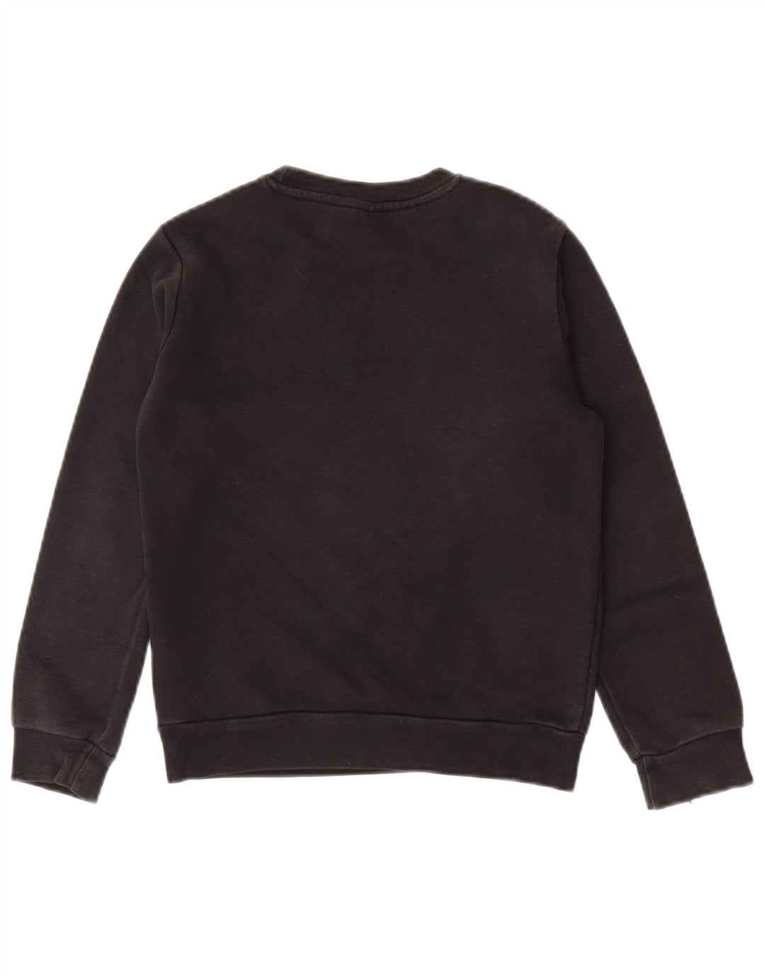 Suéter gráfico Adidas Boys 9-10 anos algodão preto