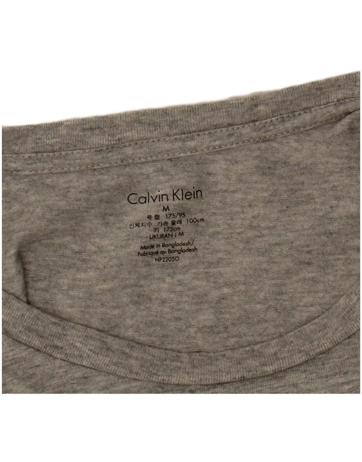 Camiseta masculina CALVIN KLEIN cinza médio