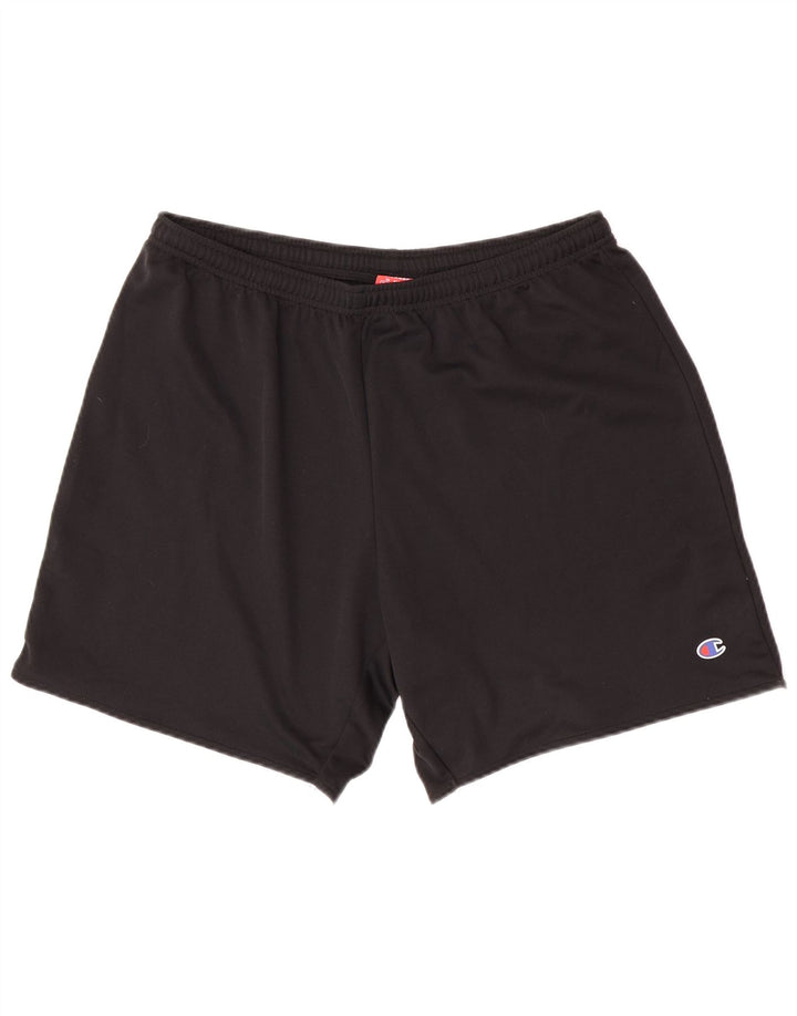 Shorts esportivos masculinos Champion XL preto
