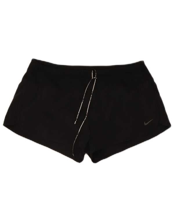 Shorts esportivos femininos Nike Dri Fit UK 14 médio preto
