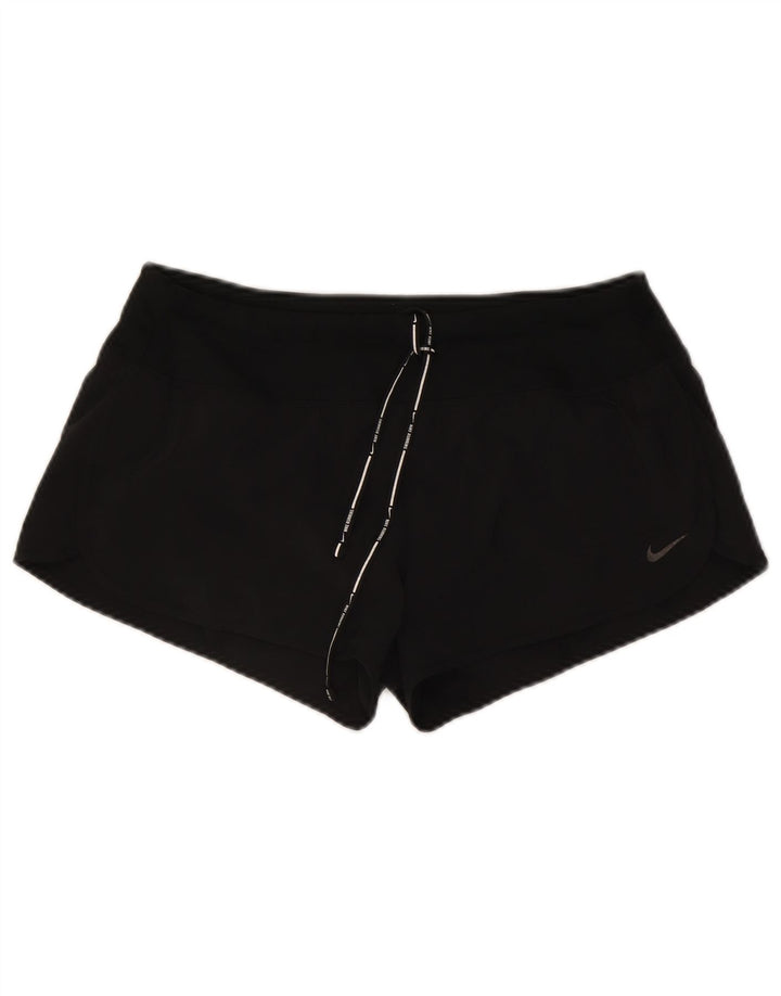 Shorts esportivos femininos Nike Dri Fit UK 14 médio preto
