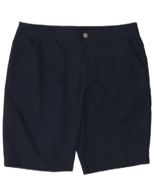 Puma Mens Chino Shorts W34 Grande Poliéster Azul Marinho