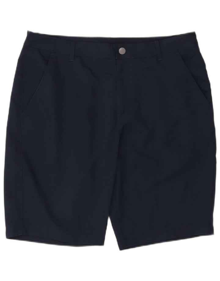 Puma Mens Chino Shorts W34 Grande Poliéster Azul Marinho